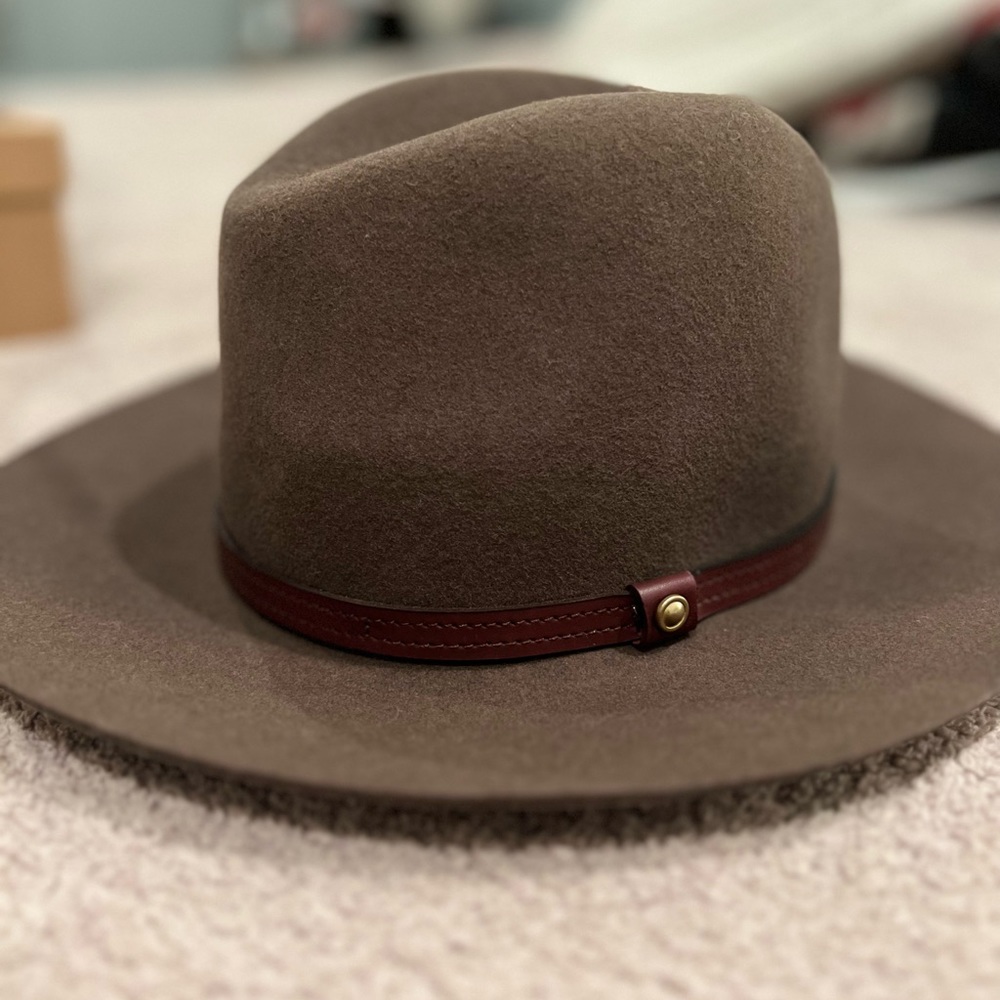 Rag & Bone never been worn pecan floppy brim fedora